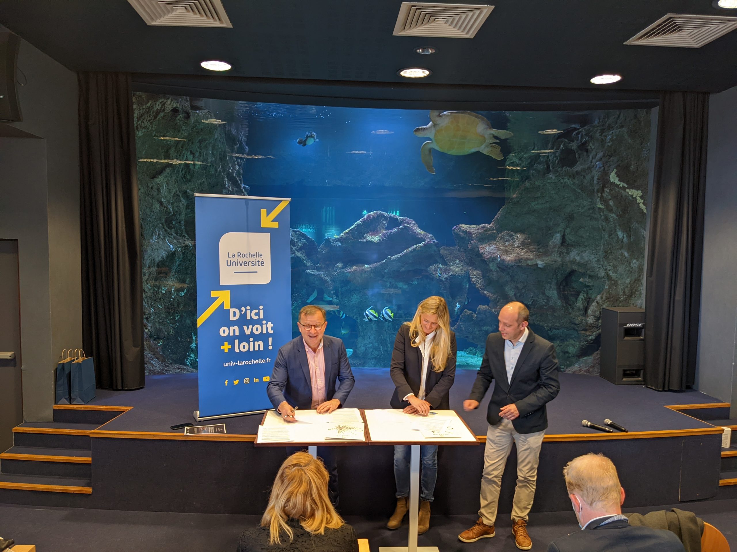 30 ans de partenariat avec l'Aquarium La Rochelle La Rochelle Université