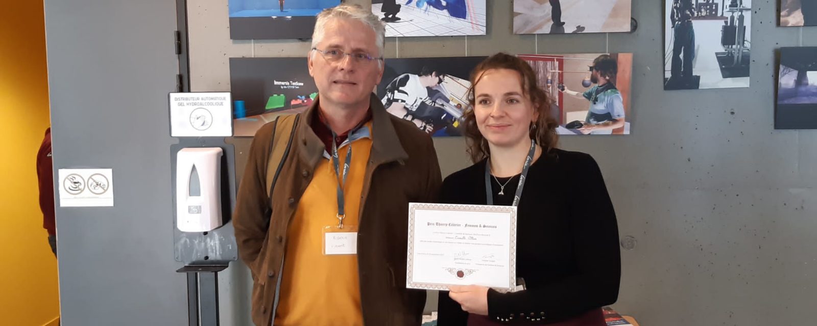 Une doctorante de l'Université co-lauréate du prix Thierry Célérier