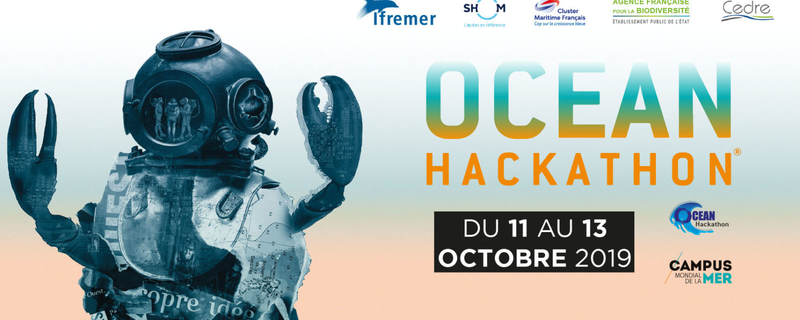 CampusInnov est partenaire du premier Ocean Hackathon, du 11 au 13 octobre à La Rochelle