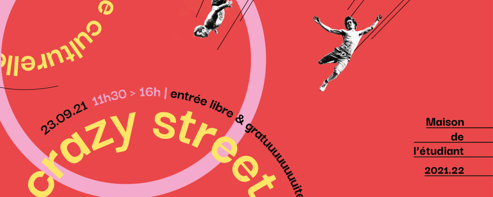 Crazy Street 2021, la rentrée culturelle et artistique !
