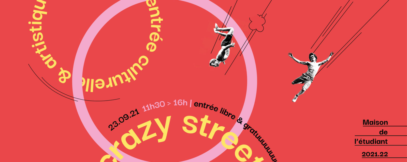 Crazy Street 2021, la rentrée culturelle et artistique !