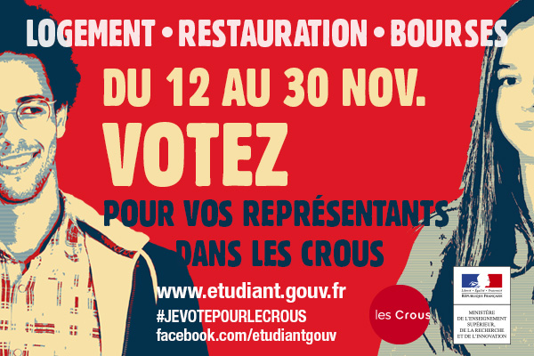 Élections représentants CROUS