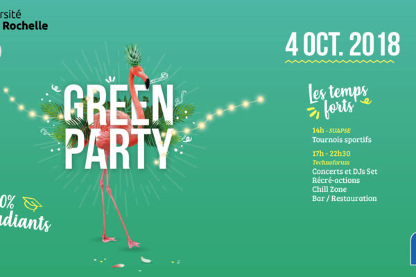 Green Party : l'Université fête ses 25 ans !