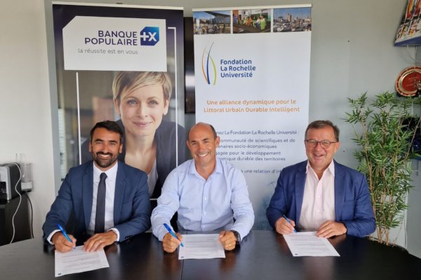 La Banque Populaire Aquitaine Centre Atlantique s’engage en faveur des étudiantes et étudiants de La Rochelle Université