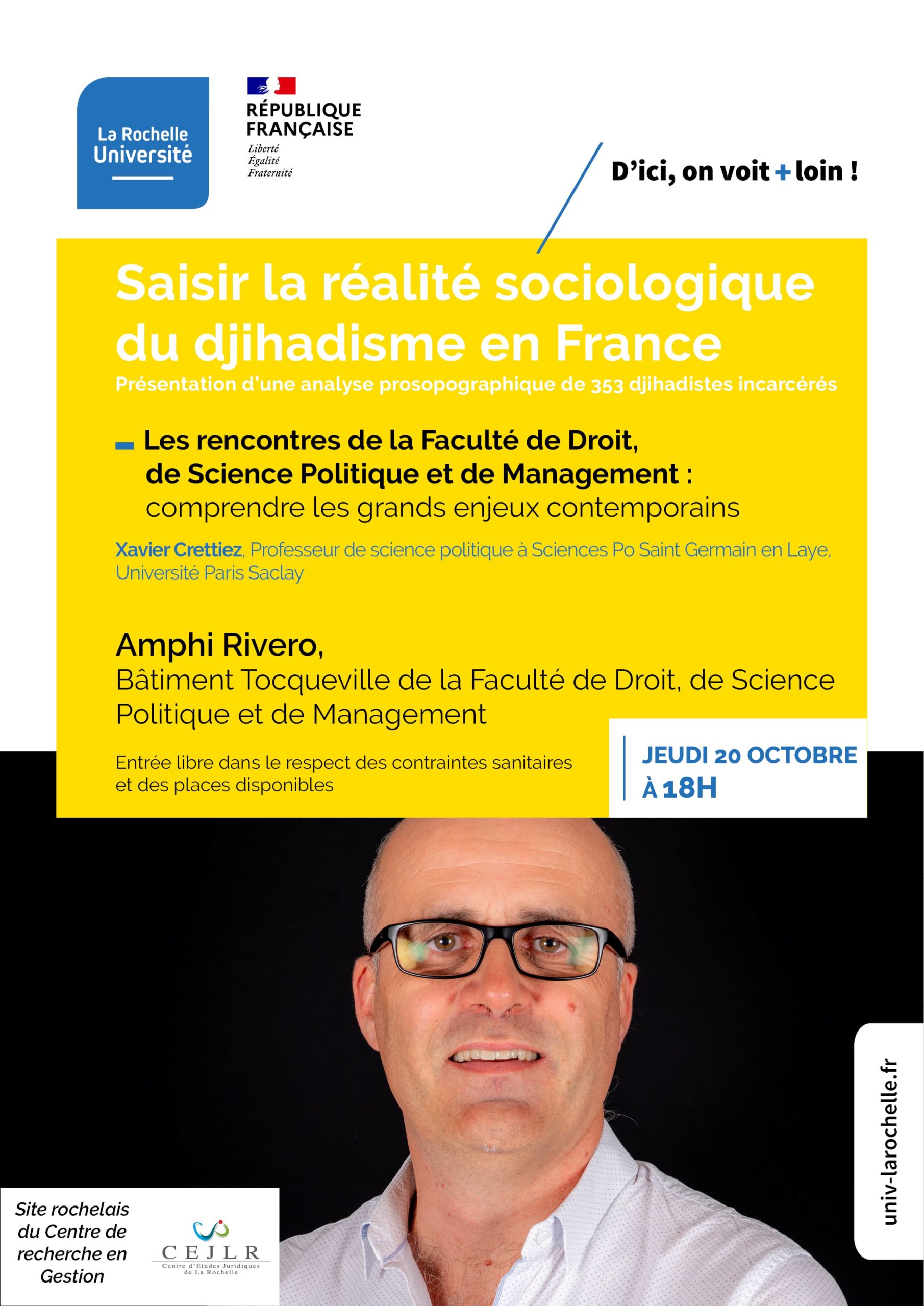 Les rencontres de la faculté de droit, de science politique et de management : comprendre les grands enjeux contemporains 4