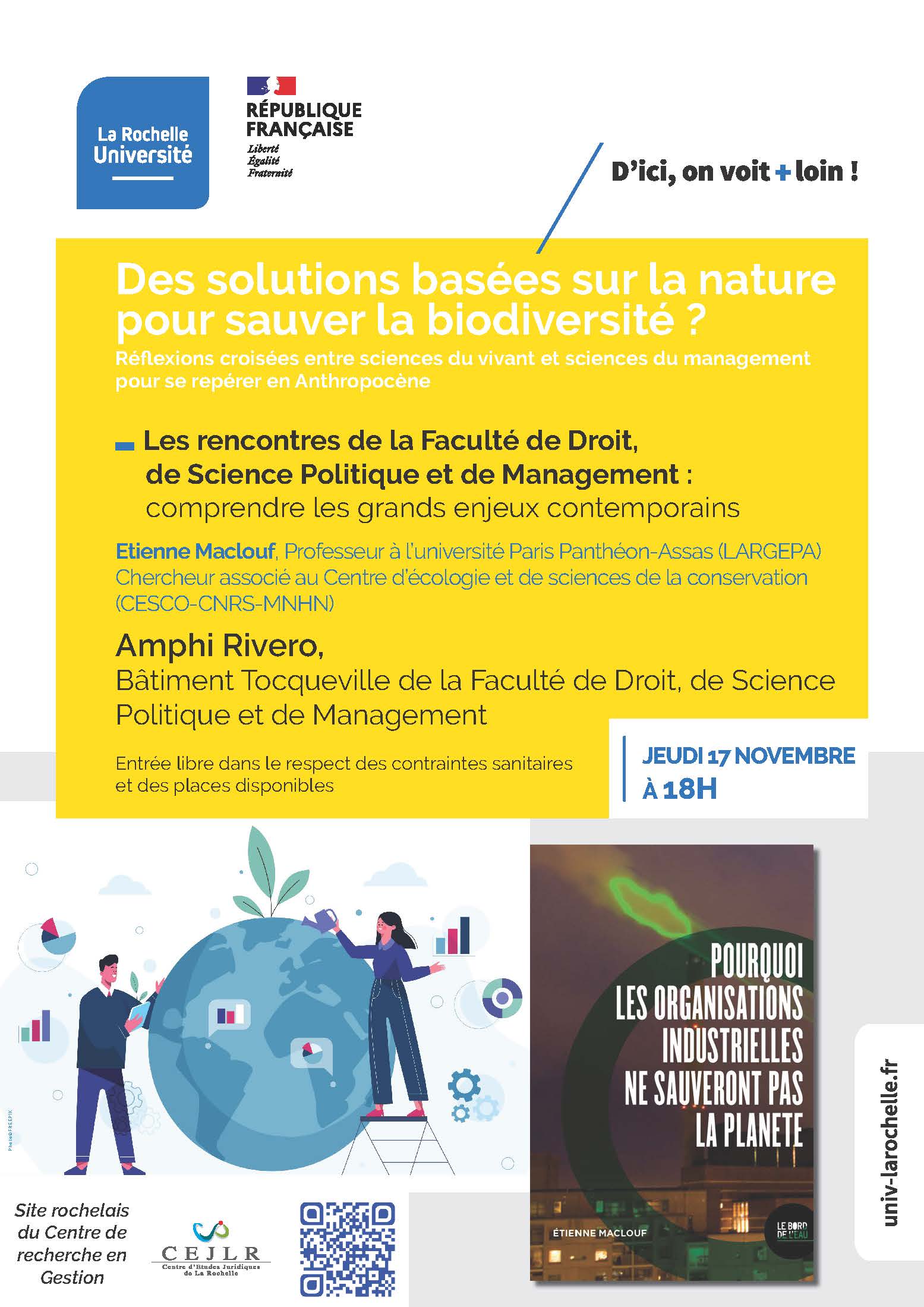 Les rencontres de la faculté de droit, de science politique et de management : comprendre les grands enjeux contemporains 5