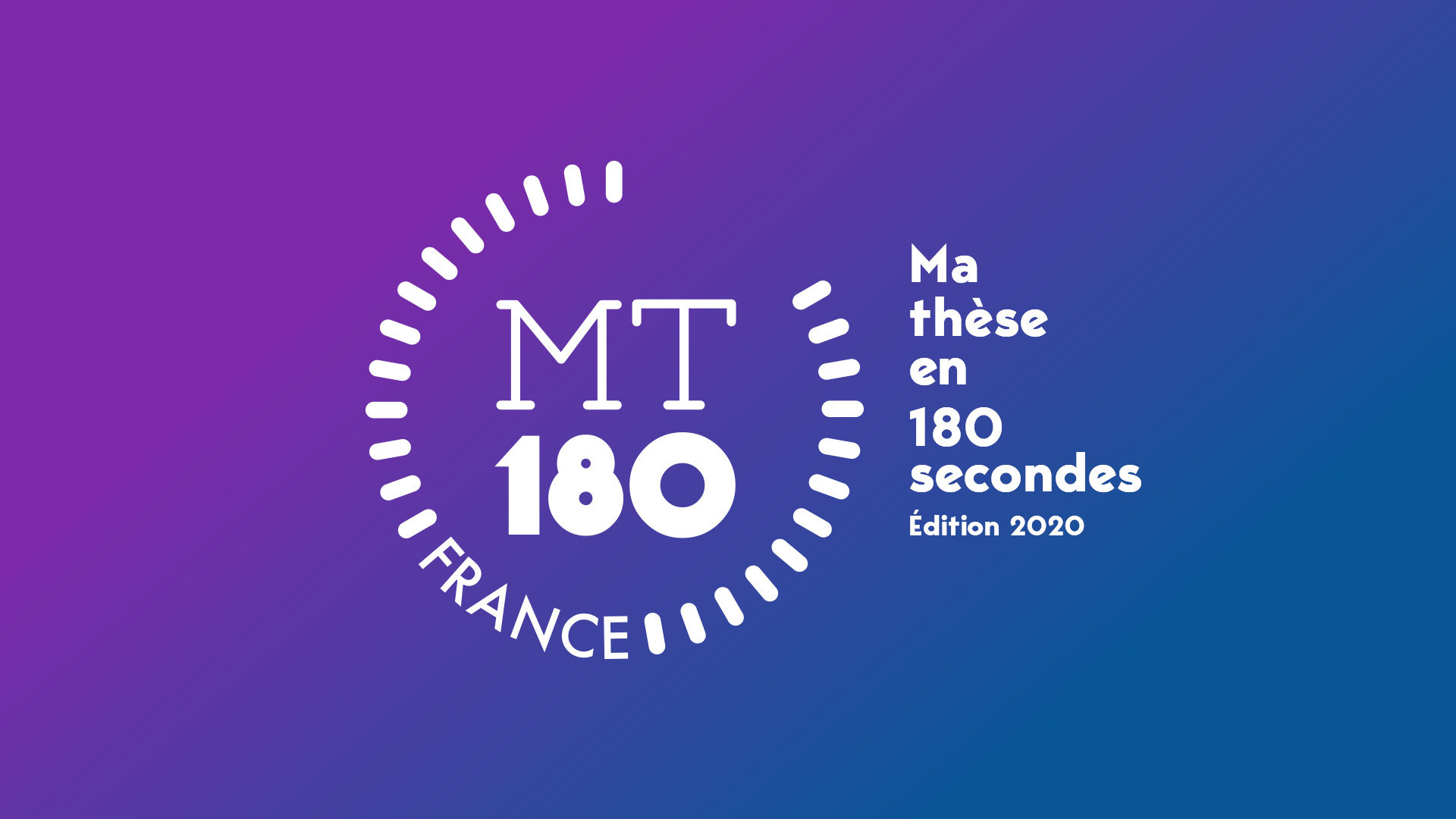 Ma thèse en 180 secondes