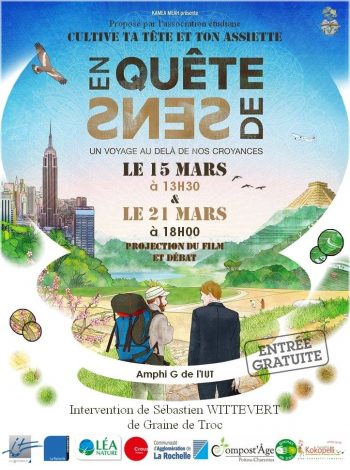 Projection du film « En quête de sens » à l’IUT de La Rochelle 1