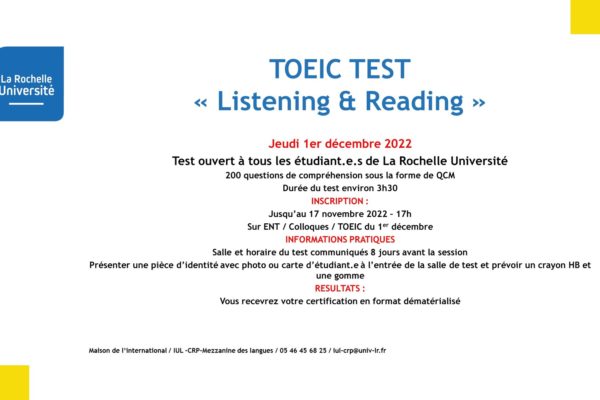 TOEIC Test "Listening & Reading" 5