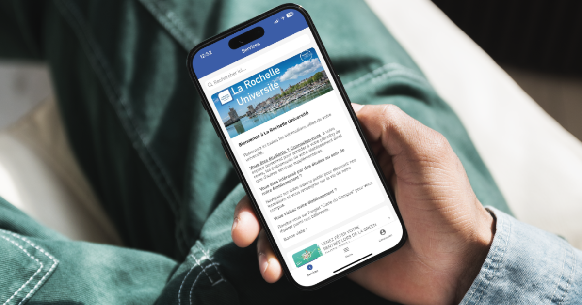 LaRochelleUniv - L'application de l'Université