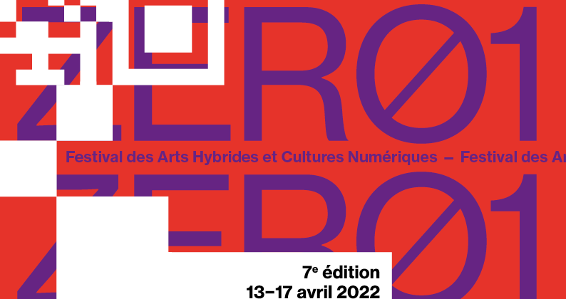 Affiche Festival ZERO1 2022