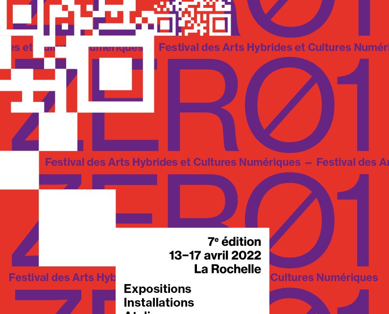 Affiche Festival ZERO1 2022