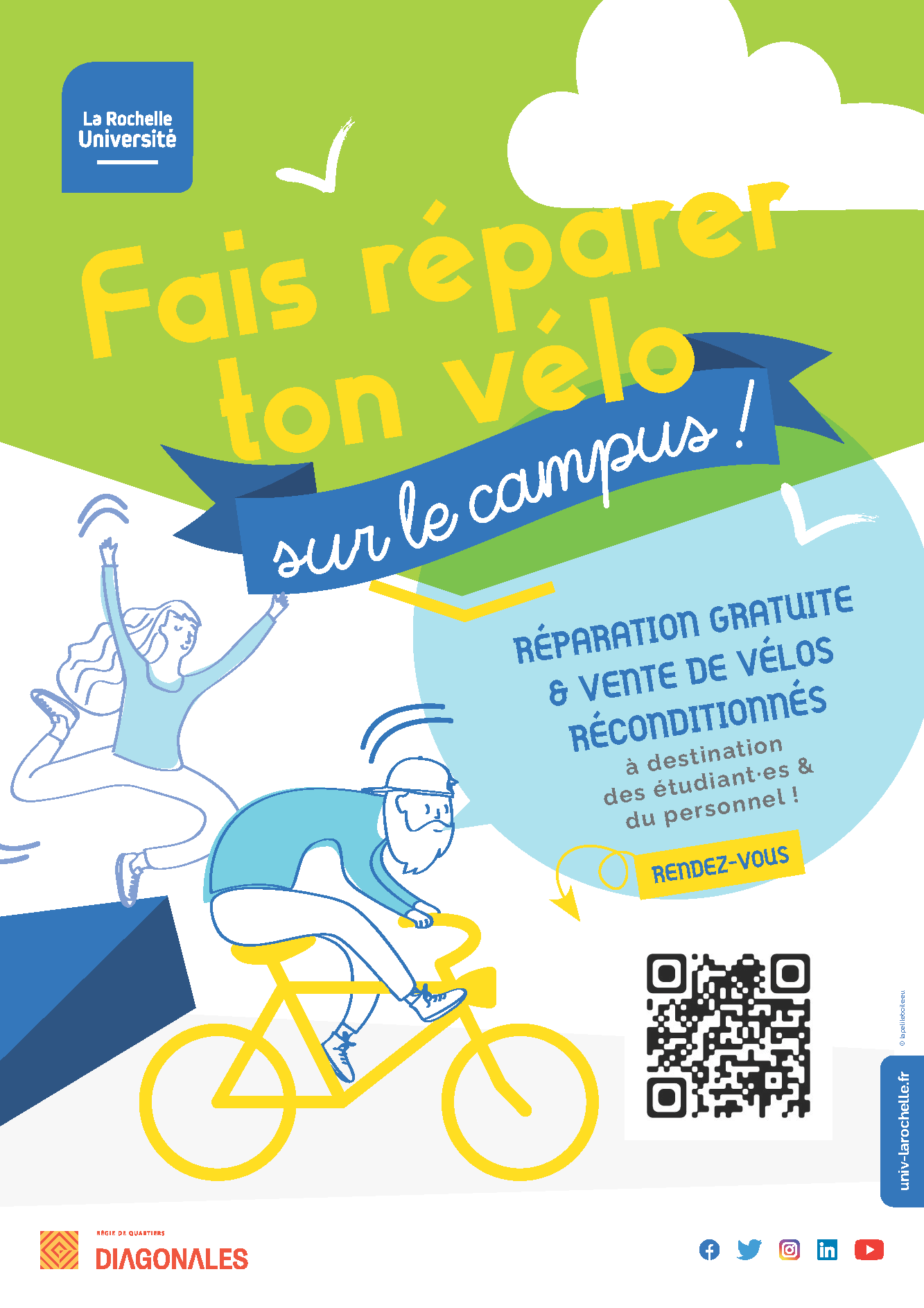 Des ateliers de réparation pour votre vélo toute l'année ! 1