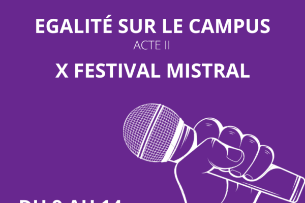 Égalité sur le campus x Festival MISTRAL