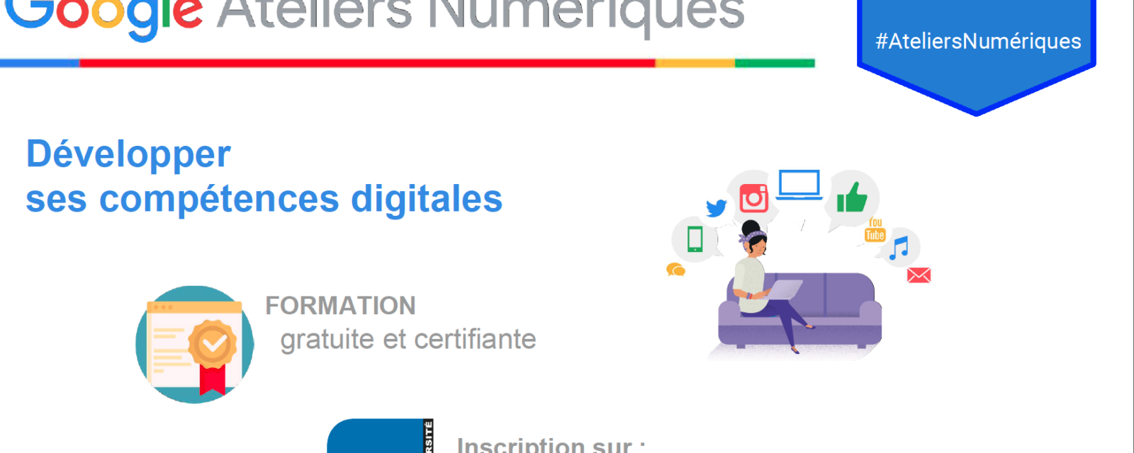 Google Ateliers Numériques à l'Université