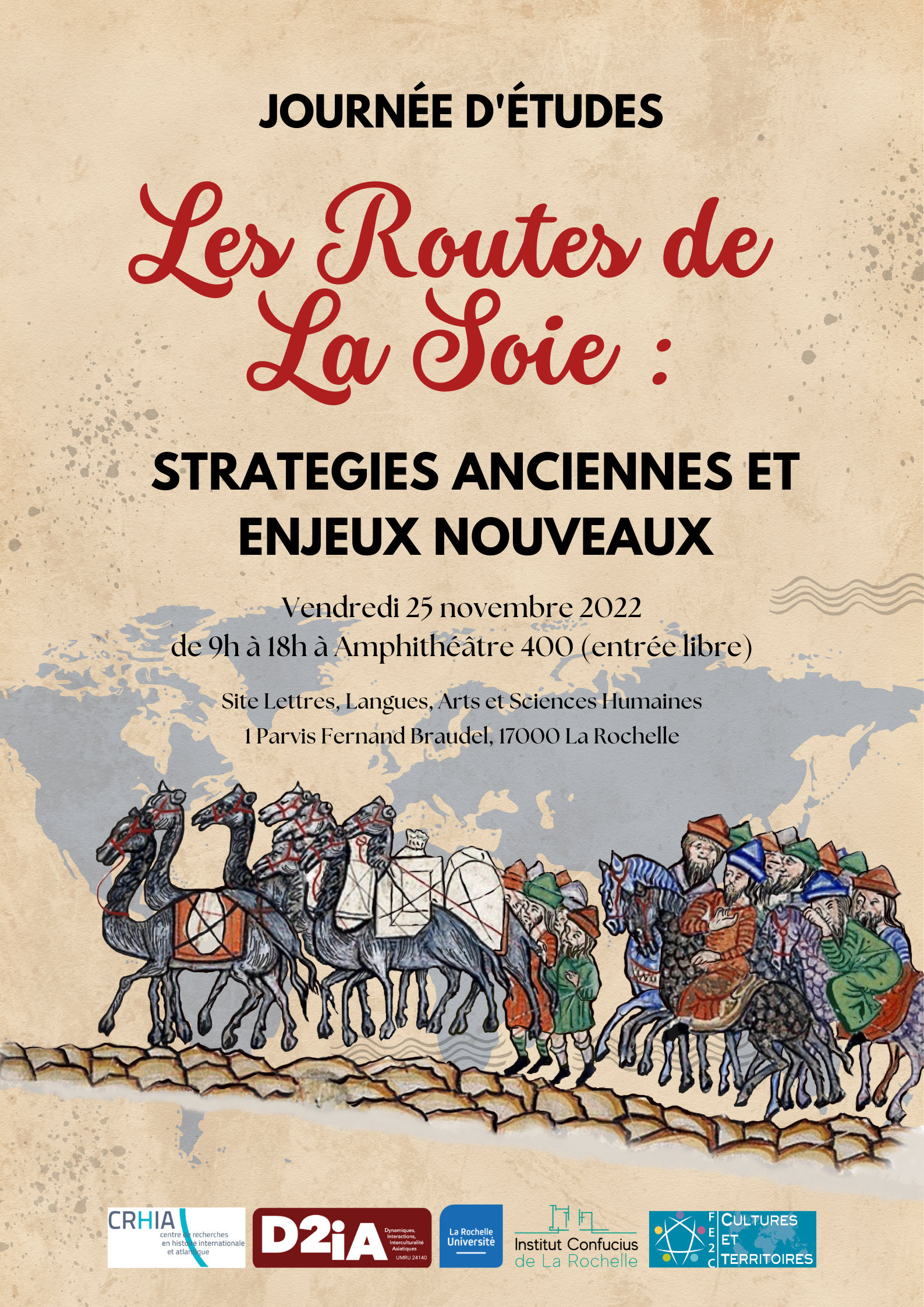 Journée d'études : Les routes de la soie