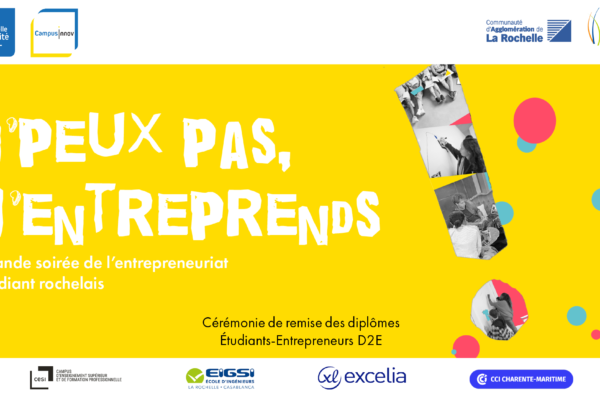 « J’peux pas, j’entreprends ! », une journée pour mettre en lumière l’entrepreneuriat étudiant