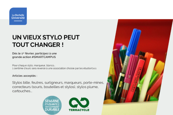 sedd 2019 - Opération "Un vieux stylo peut tout changer !"