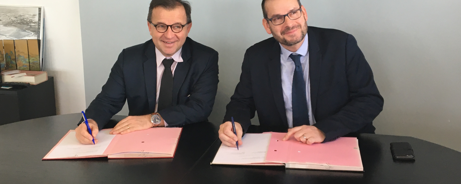 Signature d'un accord-cadre avec Port Atlantique La Rochelle 1