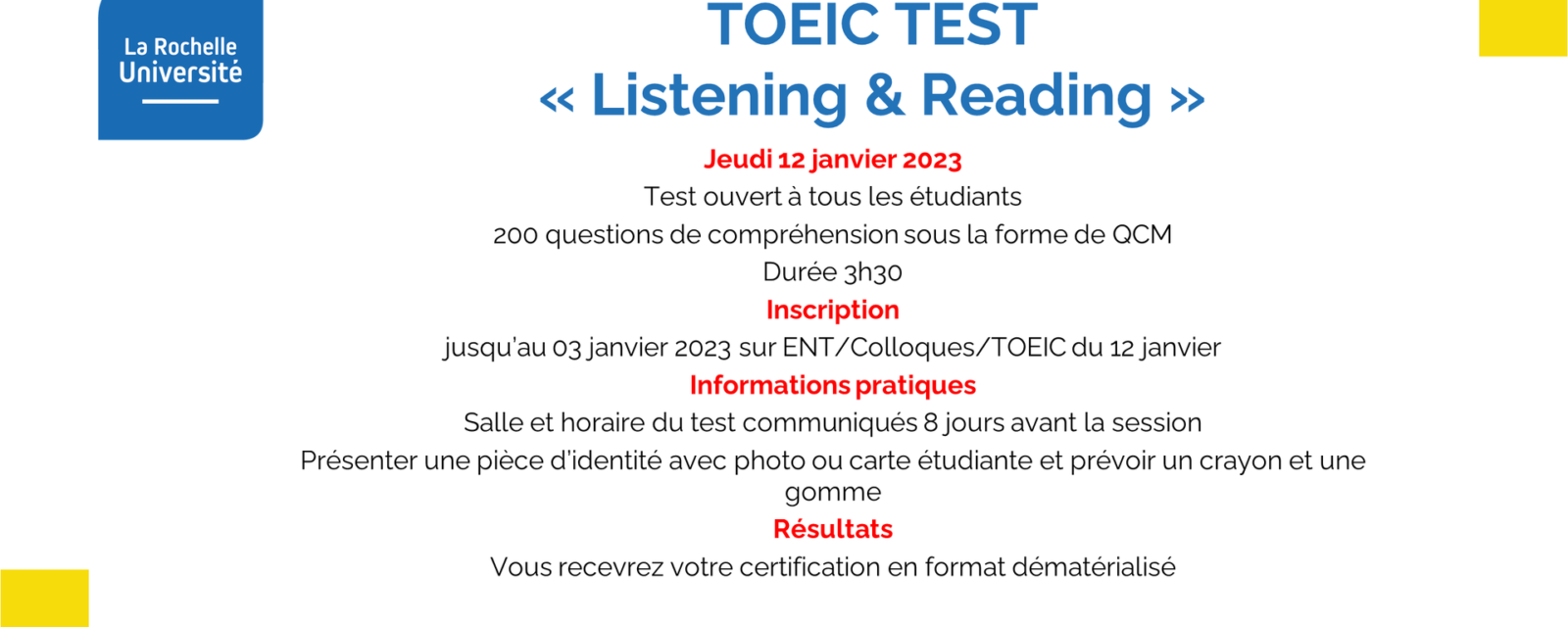 TOEIC Test "Listening & Reading" 7